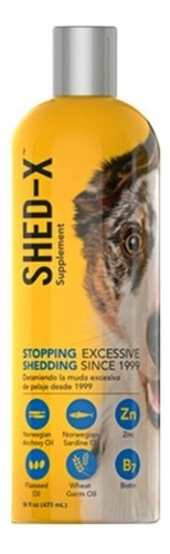 Shed X Perros Suplemento Vitamínico Pelo 16oz Excelente