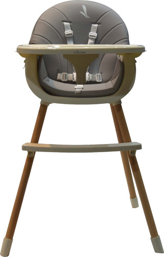 Imagen 3 de 10 de Silla De Comer Bebé Alabama Premium Baby Patas Madera