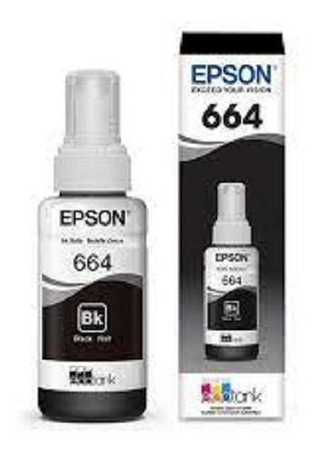 Pack 2 Unid. Tinta Botella Epson T664  70ml Originales