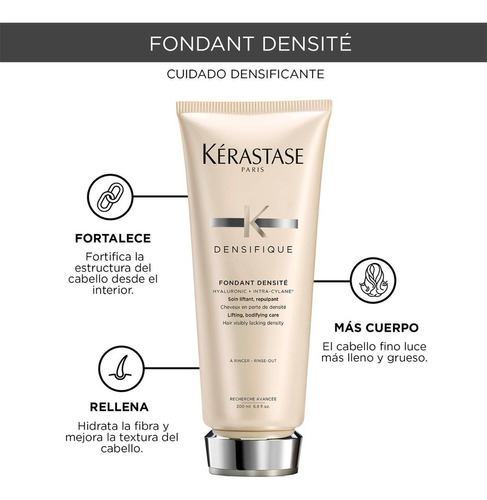 Acondicionador Kérastase Fondant Densité Cabello Fino 200ml