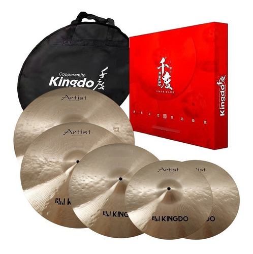 Set Platillos Kingdo B20 Artist Classic - Stock Chile