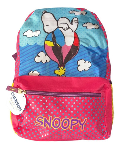 Mochila De Snoopy, Tamaño Primaria, Chenson Original