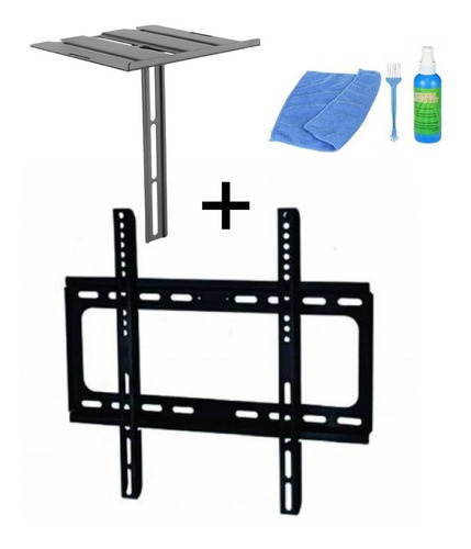 Soporte Fijo Para Tv Led Hasta 55 + Canalera + K Worldmaster