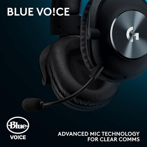 Auriculares Para Juegos Con Cable Logitech G Pro X Se: Blue