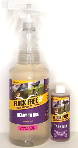 Paquete De Spray Repelente De Aves Flock Free