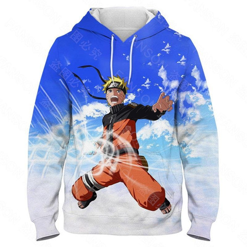 Sudadera Naruto 3d ,  Mas De 10 Diseños Diferentes