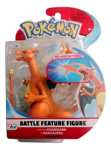 Charizard Pokémon Battle Feature Figure (Reacondicionado)