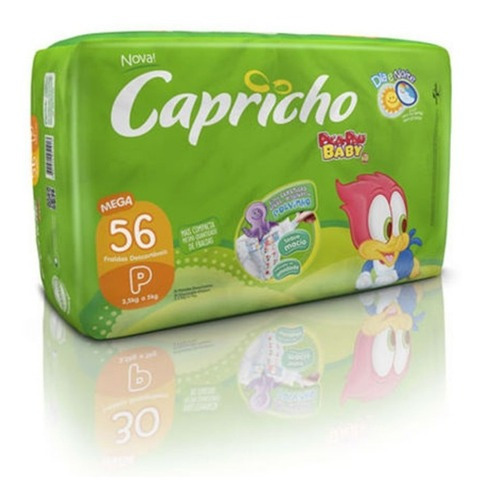 Fraldas Capricho Pica Pau Baby P