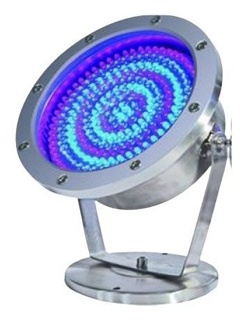 Reflector C/base, Led-252 17w, 12v Azul Ap 563-42