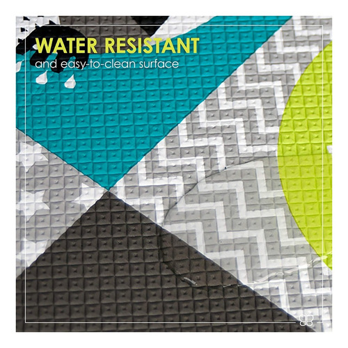 Imagen 6 de 9 de Alfombra De Juego Reversible Tiles B0130 Bblüv
