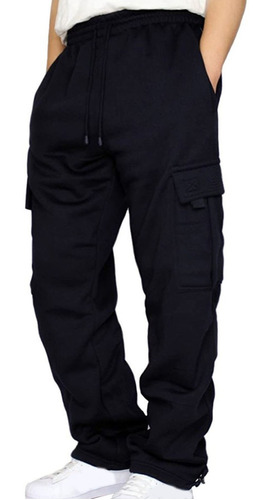 Pantalones De Hombre De Moda Guapo Transpirable Cintura Medi 