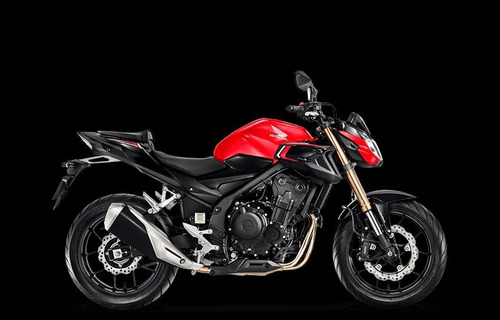 Moto Honda Cb 500f Vermelha 2024 2024 0km Com Garantia