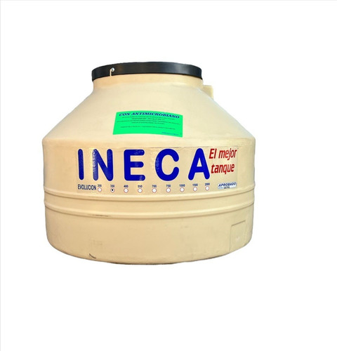 Ineca Domiciliario Tricapa Tanque de agua vertical polietileno 350L beige de 71 cm x 94 cm