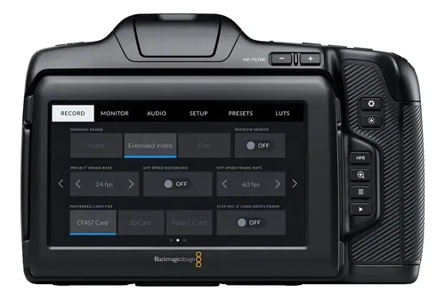 Blackmagic Pocket Cinema Camera 6k Pro - Nf | MercadoLivre