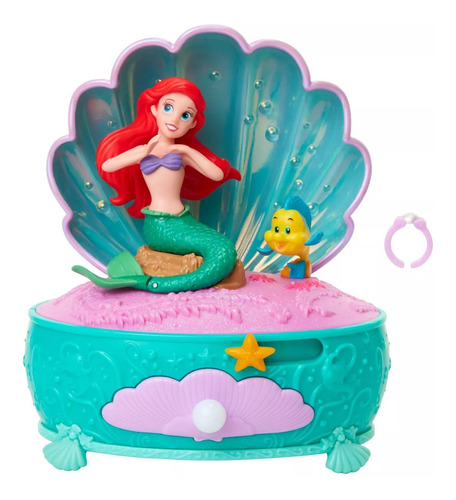 Joyero Musical Ariel De Disney Para Niñas