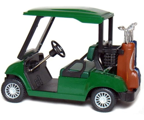 Modelo De Carrito De Golf De Metal Fundido A Presión 4½ (ver