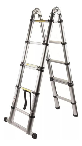 Escalera Aluminio Telescópica Extensible 12 Escalones  Neo