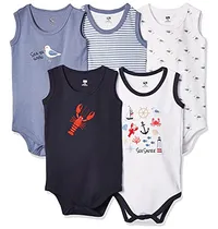 Comprar Hudson Bebé Unisex Bebé Algodón Sin Mangas Trajes De 85b3f
