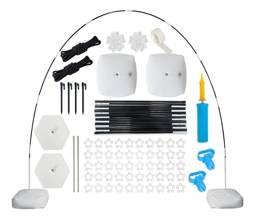 Kit De Soporte Para Arco De Globos Con Bolsa Rellenable De A