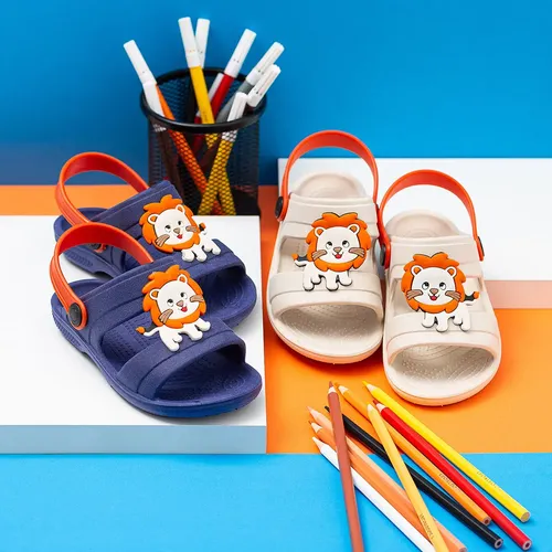 Sandália Papete Infantil Menino Leãozinho Safari Promoção