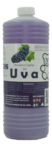  Shampoo KIDS de Uva Cero Lagrimas Productos Mart México (1 Litro)