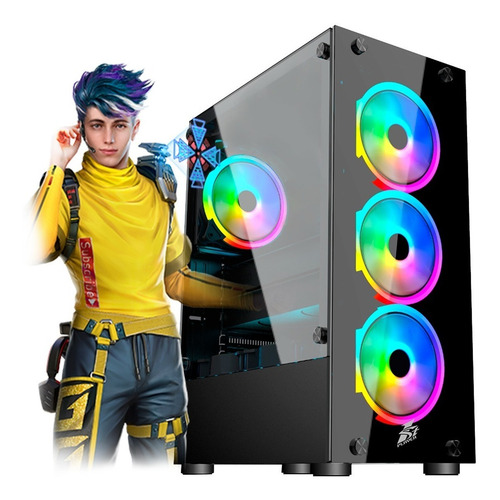 Imagen 1 de 2 de Pc Gamer Core I7 9700f 16gb 240gb + 1tb Video 4gb - Cpui-25