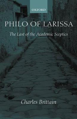 Libro Philo Of Larissa - Charles Brittain