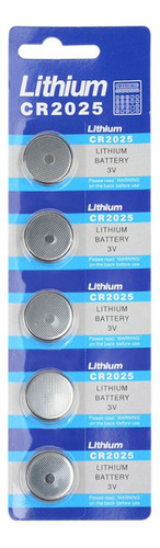 5 Pilas Bateria Cr2025 Cr 2025 3c Reloj Calculadora Alarma