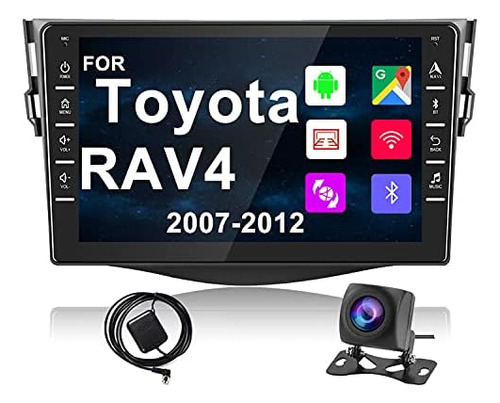 Android Car Stereo Toyota Rav4 2007-2012, Radio De Dobl...