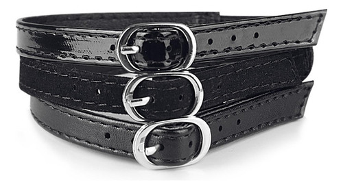 3 Inserciones De Cojines De Talón Para Mujeres Espejo Negro