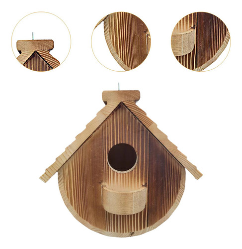 Casa De Madera Para Pájaros, Casa De Colibríes, Cabaña
