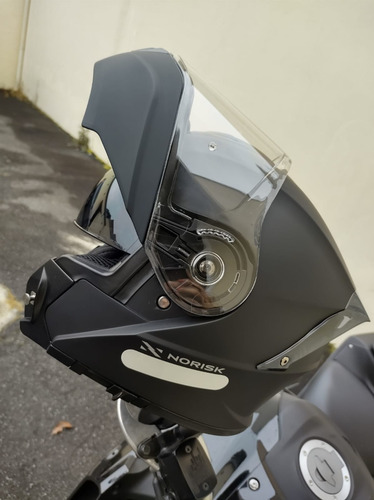 Imagem 7 de 10 de Capacete Norisk Moto Motion Articulado Com Viseira Solar