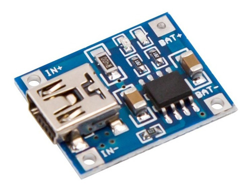 Cargador De Bateria Litio Tp4056 Mini Usb 18650 Arduino Ubot