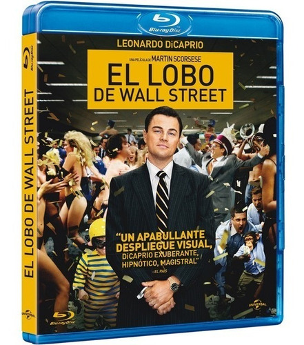 El Lobo De Wall Street Leonardo Dicaprio Bluray + Dvd