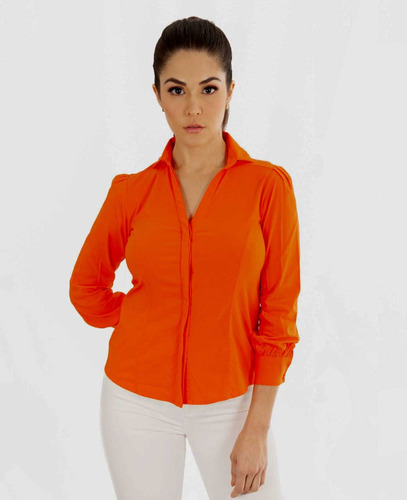 Blusa Missing 119d910 Naranja