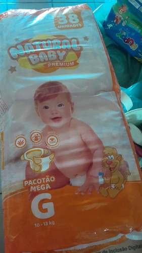 Imagem 3 de 3 de Pacotão De Fraldas Descataveis Natural Beby