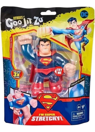 Figura Goo Jit Zu Heroes Dc Superman
