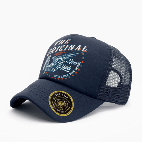 Gorra Trucker Vintage Motos Original New York Eva Rain® 