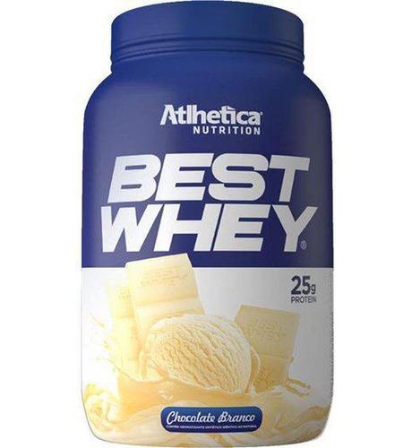 Best Whey 900g Chocolate Branco Atlhetica Nutrition