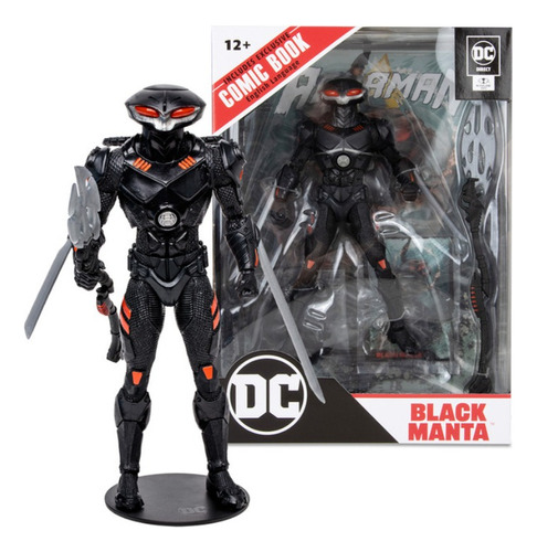 Black Manta Aquaman Comic Justice League Dc Mcfarlane