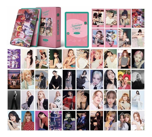 Blackpink 55 Photocards - Edición Summer D 2021