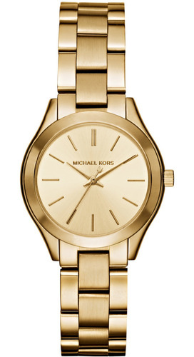 Imagen 1 de 1 de Reloj Michael Kors Fashion Acero Oro