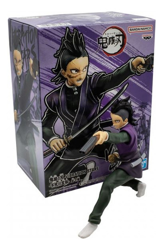 Figura Genya Shinazugawa Vibration Stars Kimetsu No Yaiba