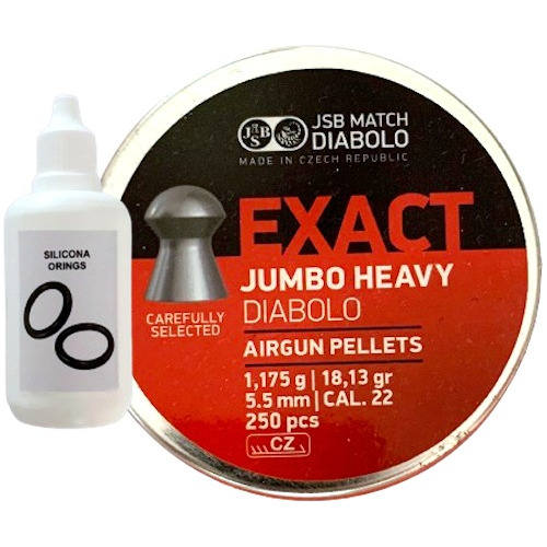 Balines Jsb Exact Cal. 5,5 X250 18 Grns + Silicona * Bondone