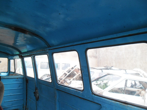 Kombi Vw Van Corujinha 1965 Funcionando Lisa De Lata P/ Rest