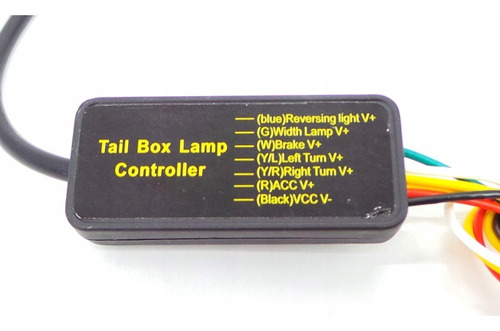 Led Luz Trasera Flexible A Prueba De Agua Calavera Universal