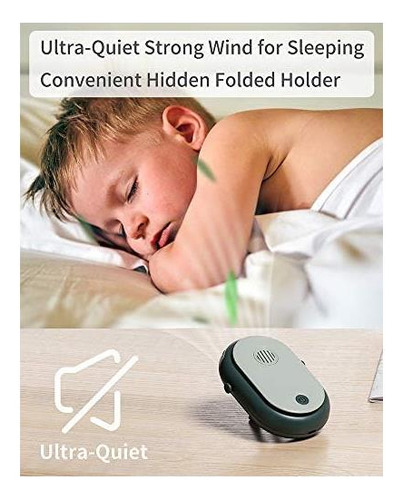 Ventilador De Cuello Colgante De Ruinuokai Portátil Personal
