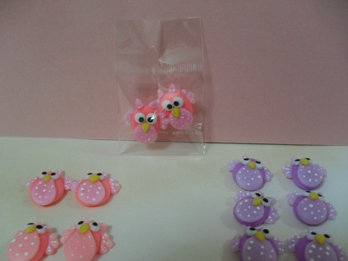 Apliques De Buhos 2,5cm Precio Docena