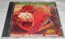 Comprar Cd Órgano Con Mariachi Instrumental \u002F Música De México