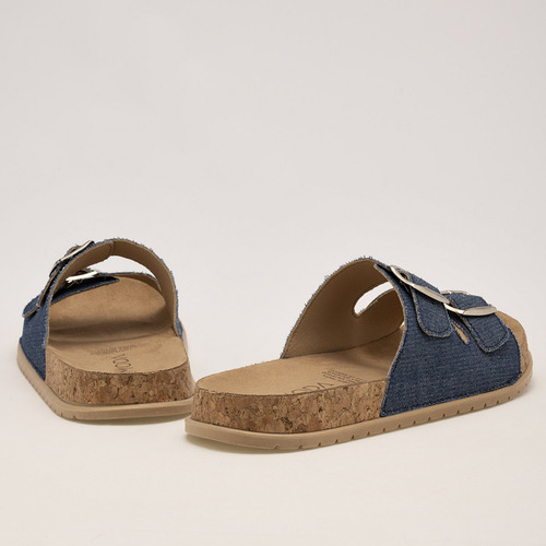 Sandalia Plataforma Mujer Via Moda Mezclilla 121-773